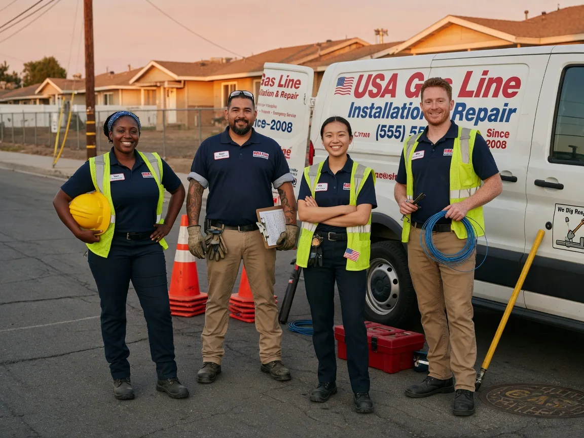 Gas Line Installation company in Rydal, GA